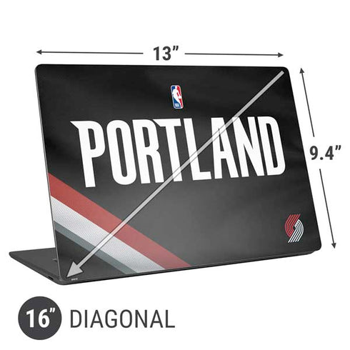 NBA Portland Trail Blazers Jersey Universal Laptop 16in (13 x 9.4in) Skin
